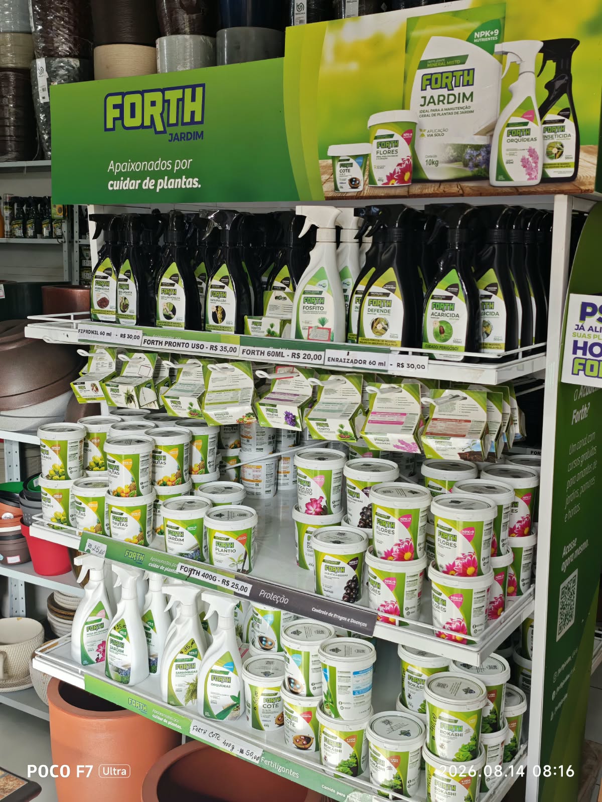 Produtos para jardim
